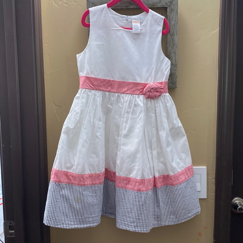 Gymboree Seersucker Rosette Dress